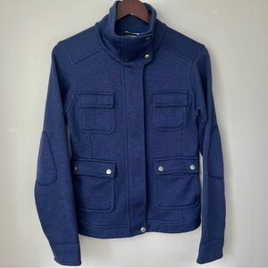 Patagonia Women's XS Navy Blue Better Jacket Fleece Full Zip Utility Jacket